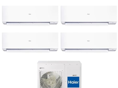 Climatizzatore Condizionatore Haier Quadri Split Inverter serie EXPERT 7+9+9+18 con 4U75S2SR5FA R-32 Wi-Fi Integrato 7000+9000+9000+18000 Fashion