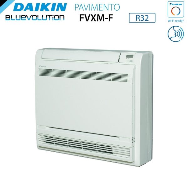 Climatizzatore Condizionatore Daikin Bluevolution a Pavimento Trial Split Inverter serie FVXM-F 9+9+12 con 3MXM52N R-32 Wi-Fi Optional Con Telecomando ad Infrarossi Incluso 9000+9000+12000 - Garanzia Italiana For Discount